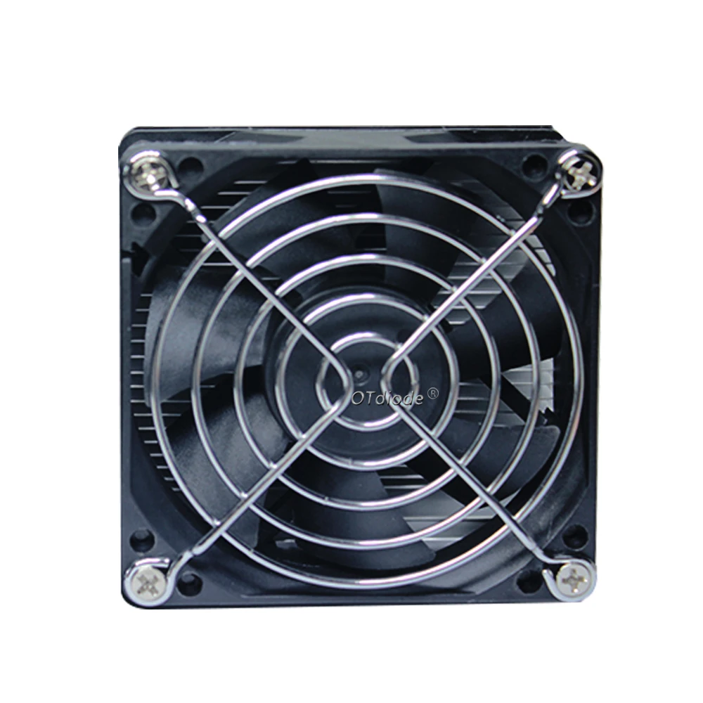 Led Cooling System LED Aluminium Heat Sink Cooling Fan + 60/120degree 44mm Lens + Reflector Bracket For 20-100W High Power LED