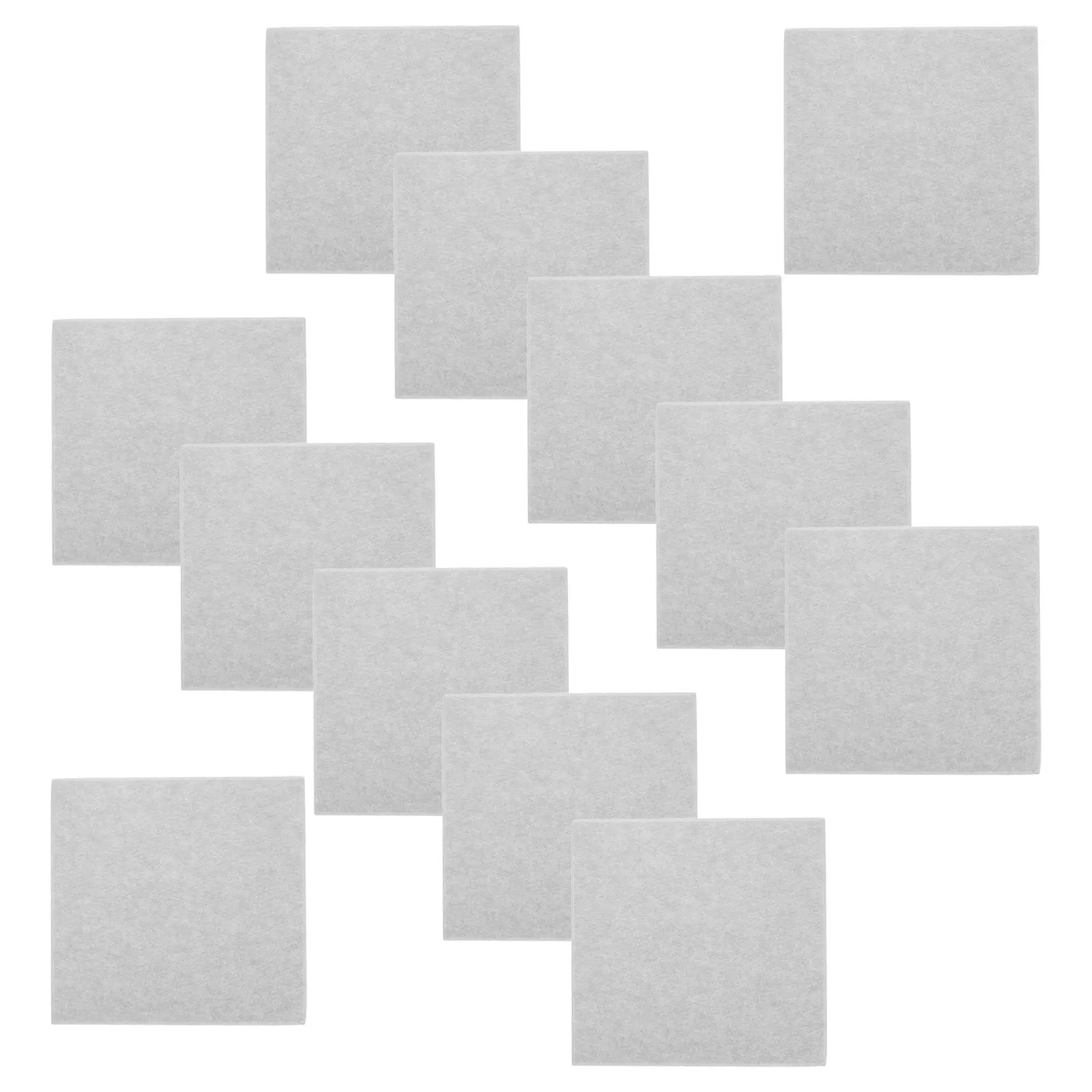 12Pcs Felt Bulletin Boards Self Adhesive Wall Panels Large Cork Board Alternative for Home Office Classroom Notice Organizer