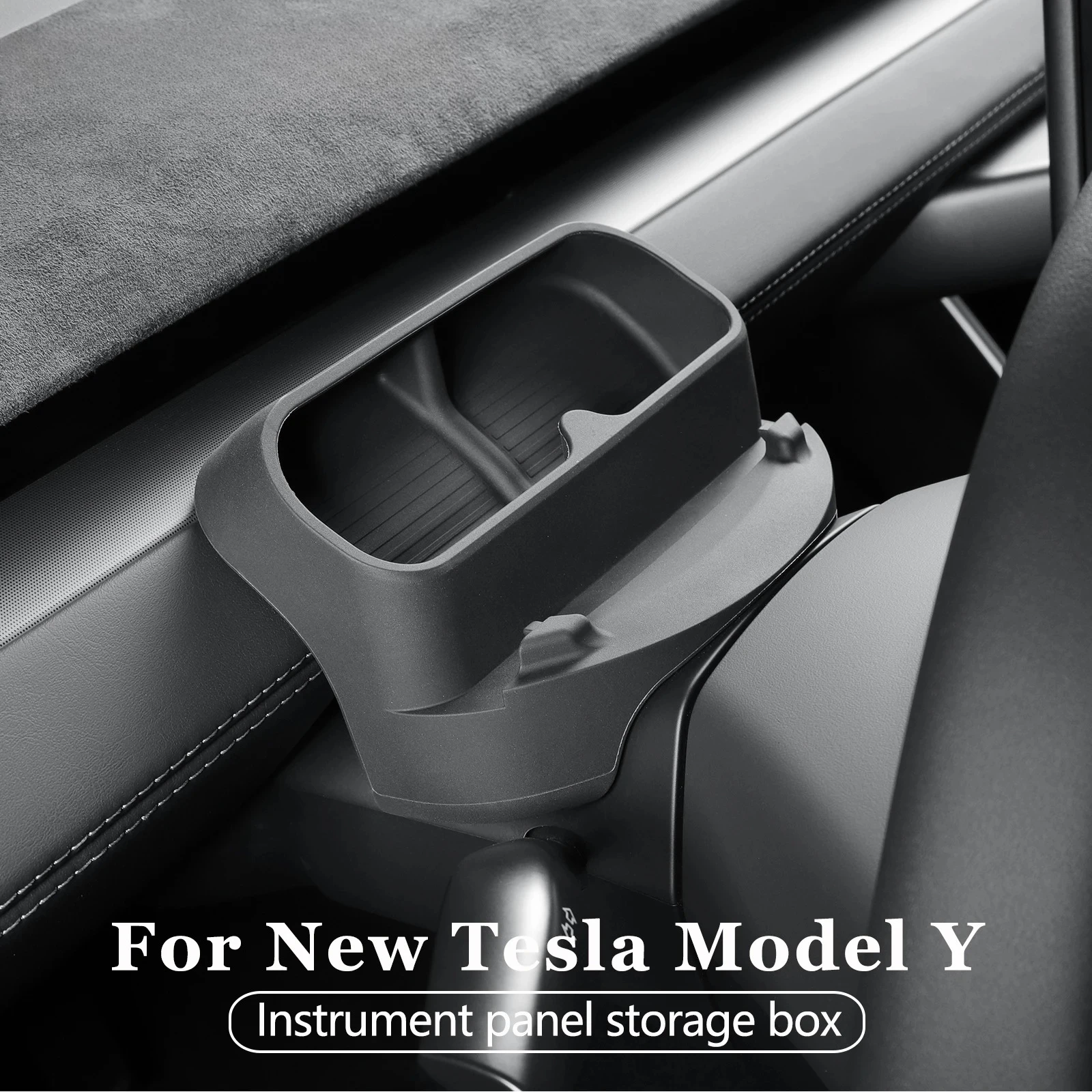 

Car Glasses Storage Box Car Mounted Sunglasses Organizer Storage Tray for Tesla Model Y Juniper/Launch 2025 Interior Accessories