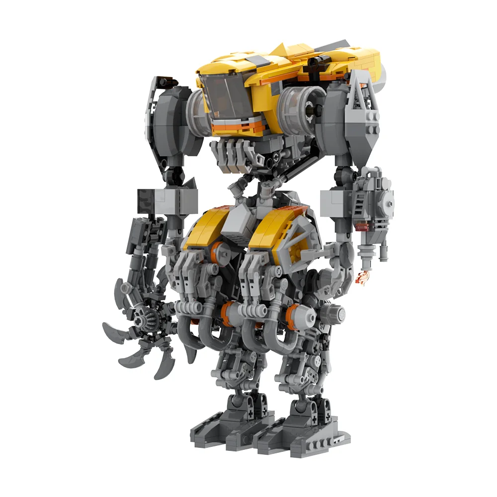 MOC High-tech Robot Building Blocks Model MAD STOMP XT Bricks MechWarriors DIY Assembled Toy for Kids Gift