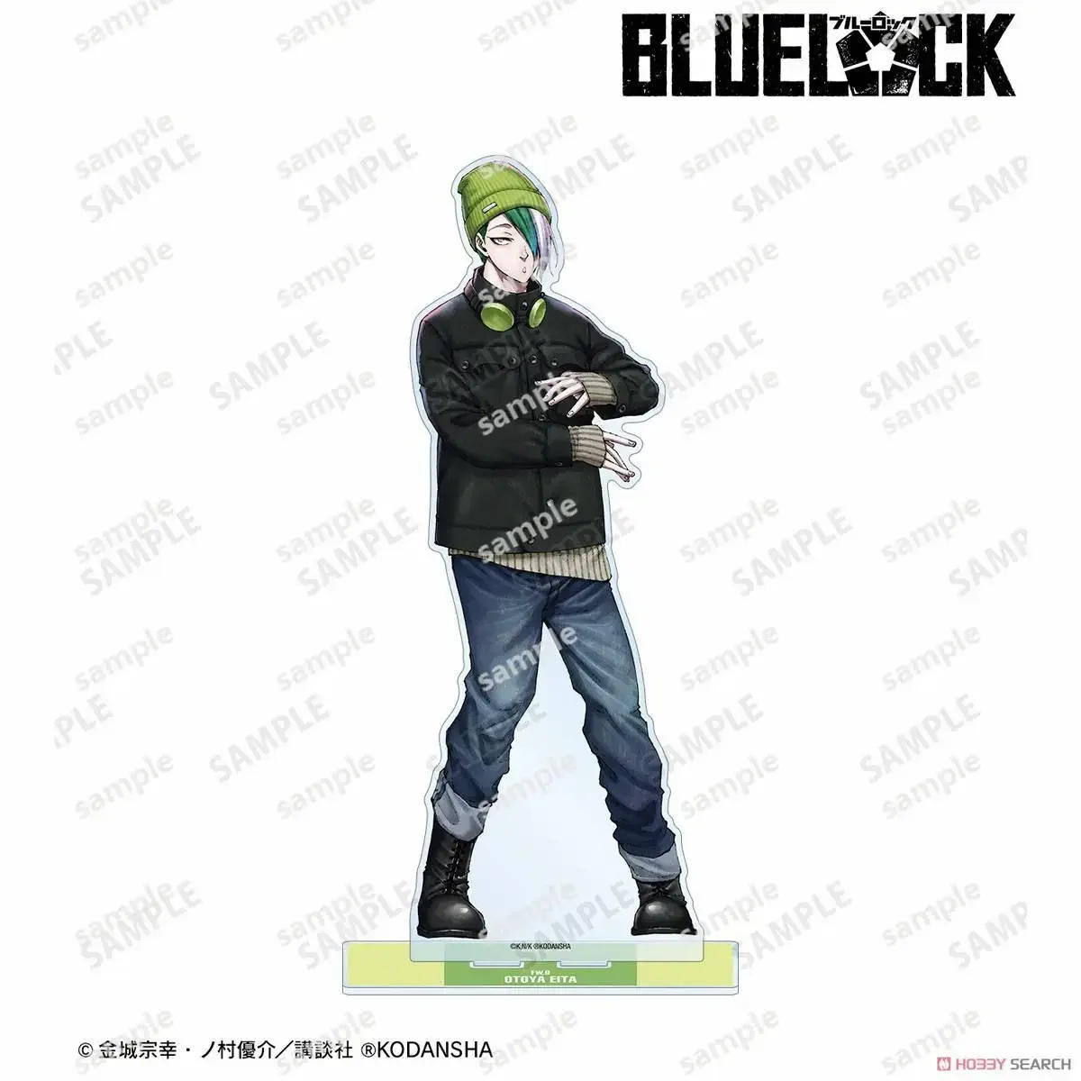 Anime Figure BLUE LOCK Yoichi Isagi supporto acrilico modello bambola piatto decorazione Desktop giocattolo Cosplay mostra Comic Fans Gift