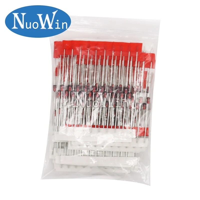 300pcs/Lot 1W Zener Diode Kit DO-41 30values*10pcs=300pcs 3V-47V Electronics Component Sample Set