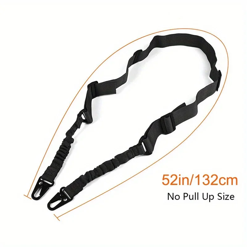 Tactische Gun Sling Twee Punten Rifle Sling Verstelbare Lengte Multi-Mission Strap voor AR AK Rifle Universal QD Sling Outdoor