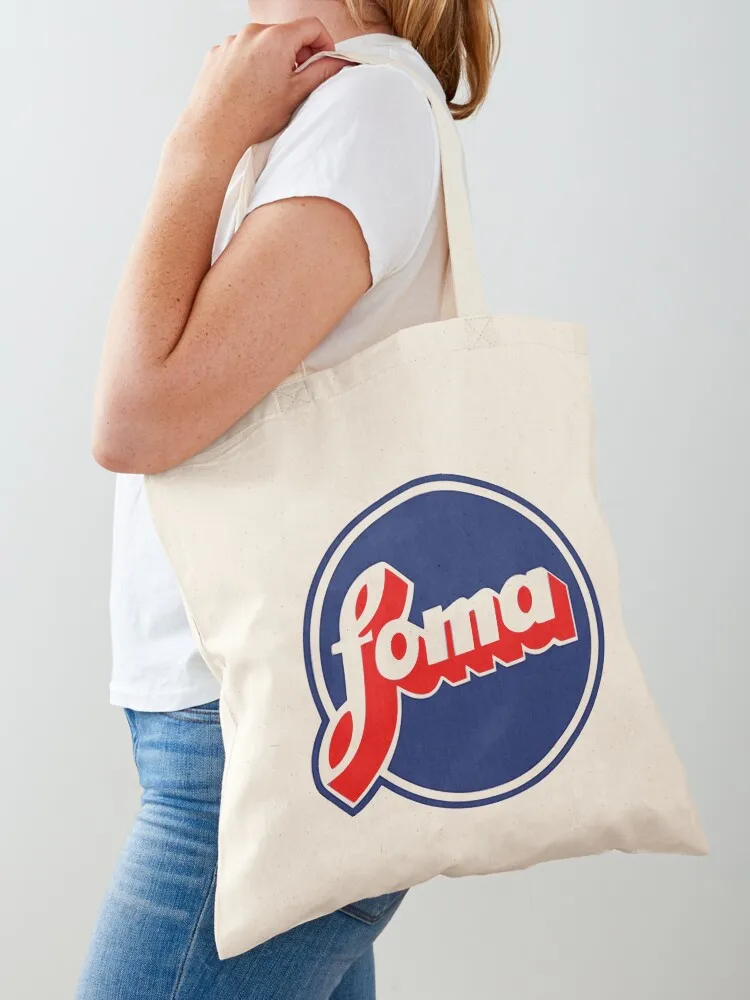 

Vintage Foma film photography t-shirt design Tote Bag custom canvas bag Women's shopper women bag Eco