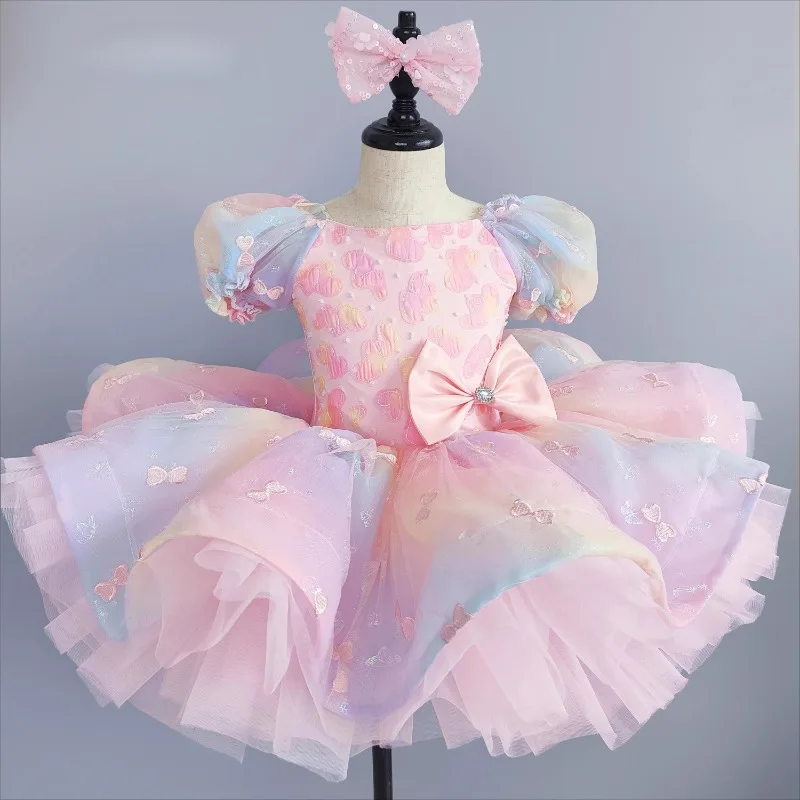 Costume de danse classique du lac des cygnes, jupe Tutu de Ballet professionnelle pour filles, robe longue tutu, tissu de spectacle pour enfants, ballerine