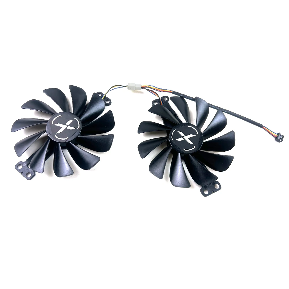 Вентилятор охлаждения CF1010U12S FDC10U12S9-C SWFT 210 RX6600 6600XT Вентилятор видеокарты для XFX Radeon RX 6600 XT Вентилятор игровой видеокарты