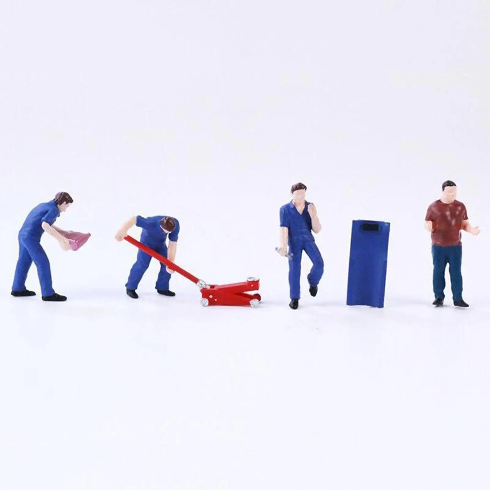 لوازم سيناريو تخطيط الشكل المطلية ديوراما 1/64 المصغرة #2