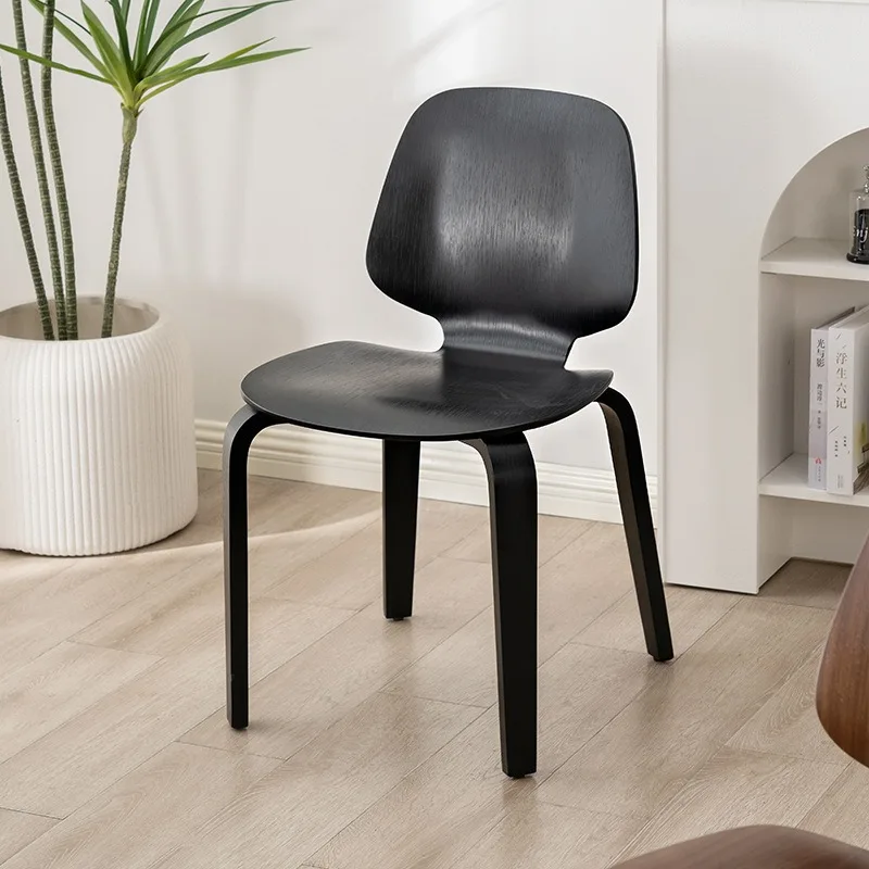

Nordic Solid Wood Dining Chair Modern Minimalist Cafe Seat Small Space Designer Sillas De Comedor Muebles Furniture Nordic Chair