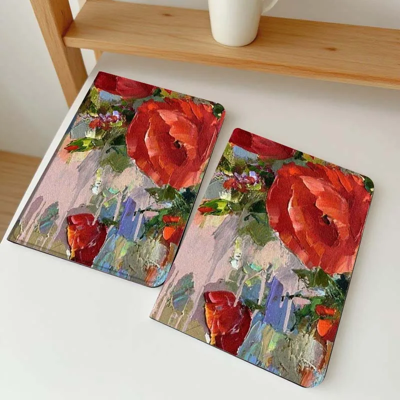 

Чехол для планшета Vivo IQOO Pad2, Pad3, Pad5, Air SE Pro 12.1, 12.3, 13, 11.5, 11 дюймов с красочным цветочным принтом