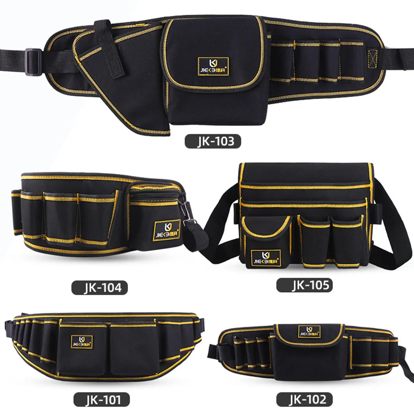 Multifunctional Tool Bag Construction for Carpenters Construction Worker Men
