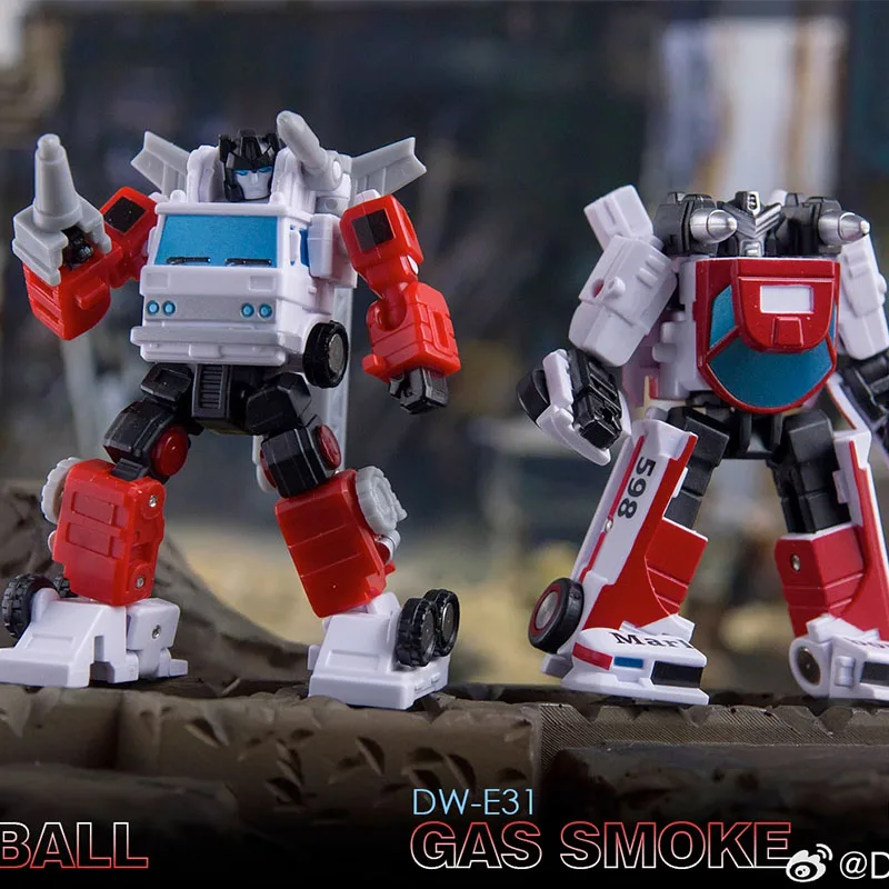 

Dr. Wu DW-E31 Gas Smoke & DW-E32 Fireball - Micro-Scale Transformable Toy Model