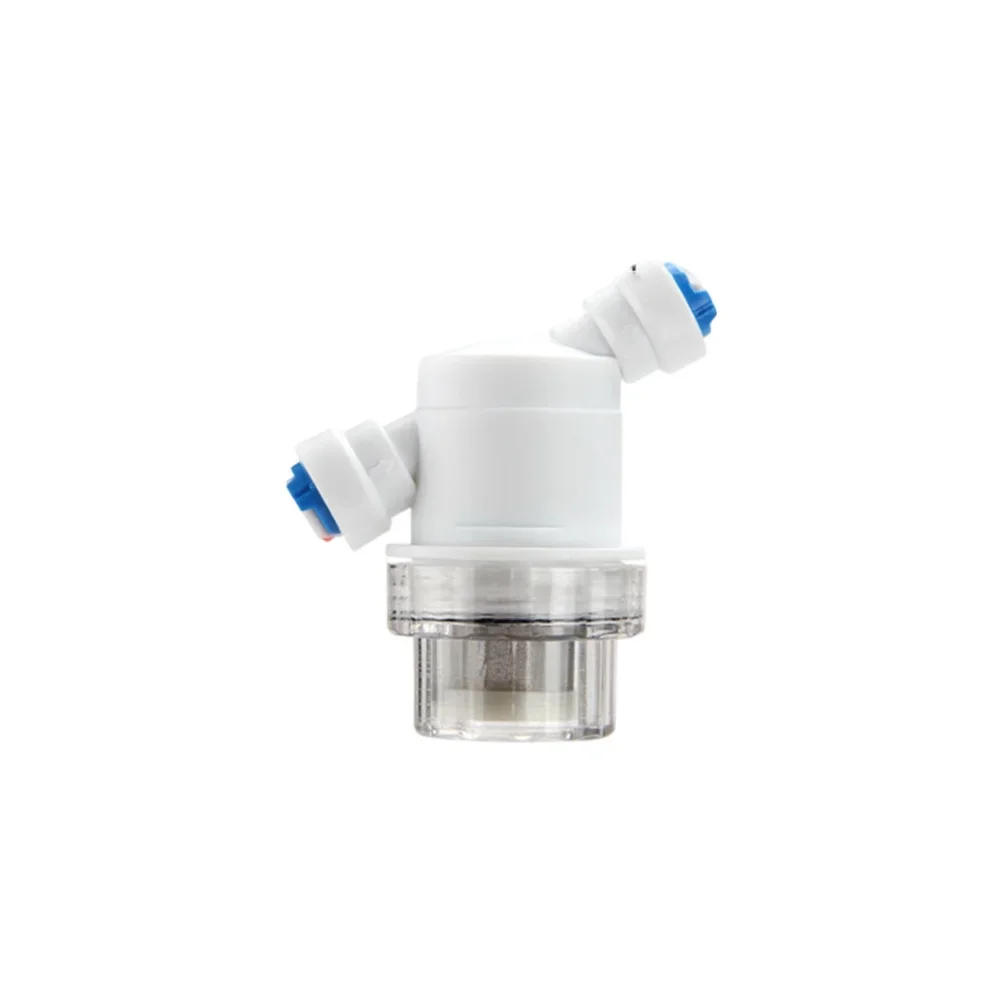 1pc 1/4in 3/8in Quick Connect Mini Filter Water Purifier With 40-micron Stainless Steel Mesh Filter Home Garden Connector