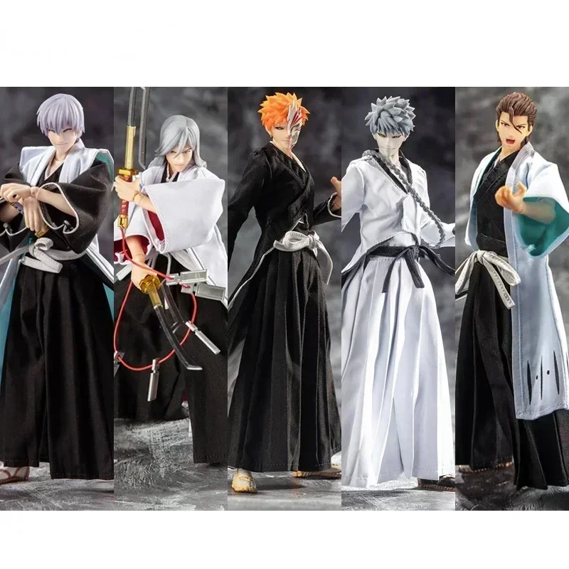 En Stock Dasin/Great Toys/GT Bleach Kurosaki Ichigo Aizen Sousuke Ukitake Jushiro Ichimaru Gin SHF Figura de Acción de Colección