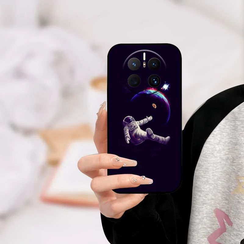 حافظة لهاتف هواوي ميت 50 برو حافظة Mate50 وولف ليون موضة غطاء سيليكون ناعم Fundas لهاتف هواوي ميت 50 برو DCO-LX9 Coque