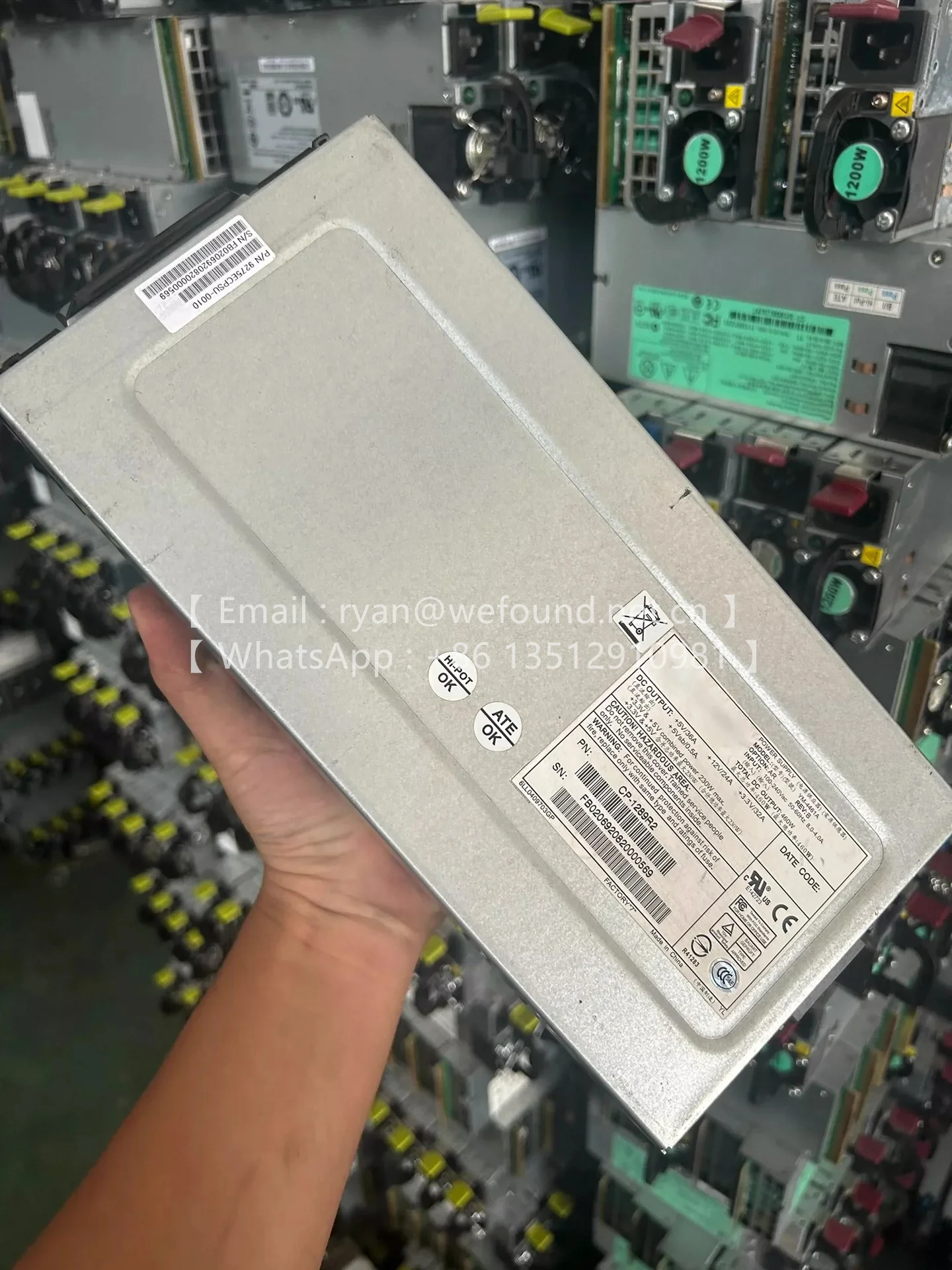 Module d'alimentation YM-4461A CP-1289R2 460 W