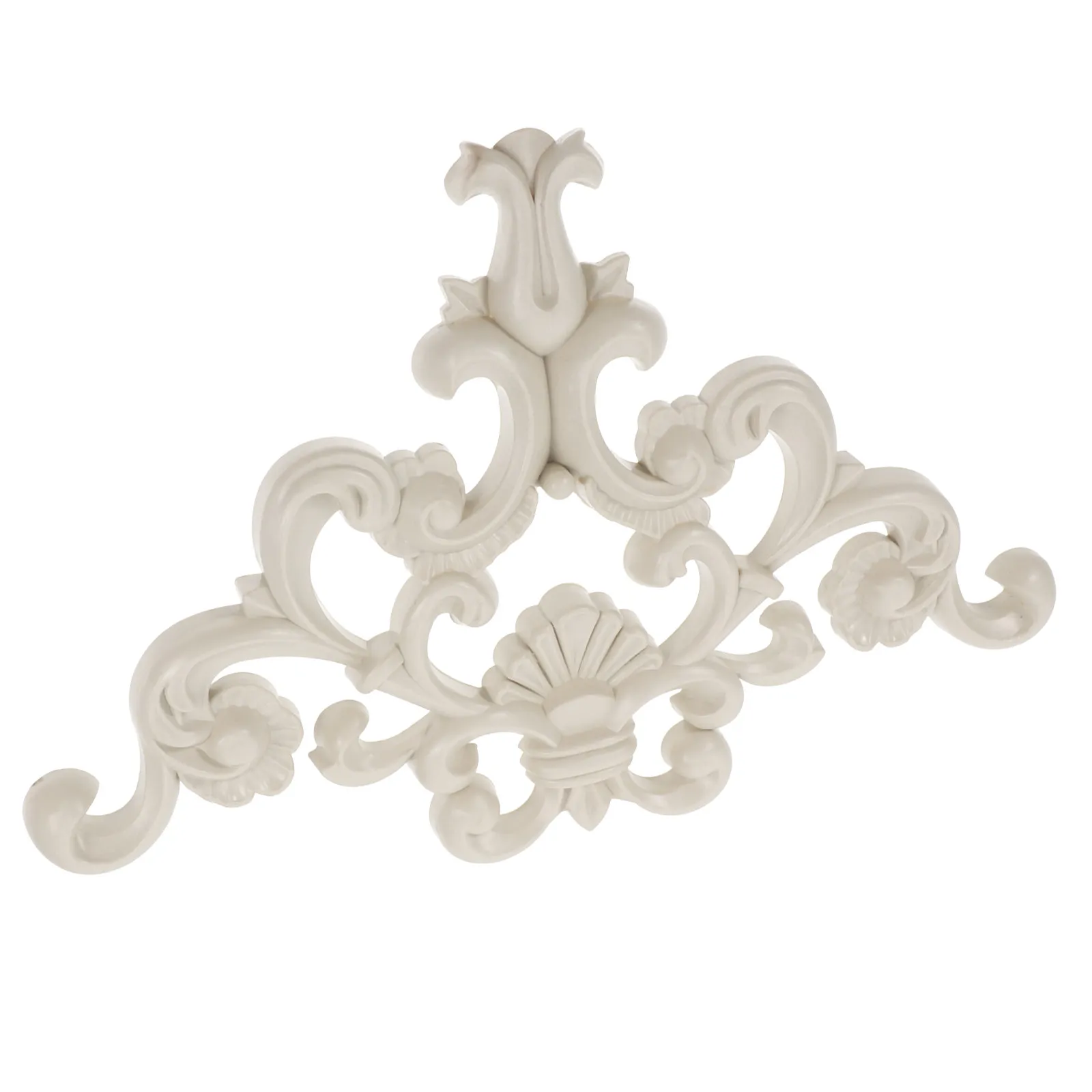 Carved Flower Onlay Ornament PVC Wall Mounted Decoration for Background Wall Living Room Ceiling Door Furniture DIY Applique