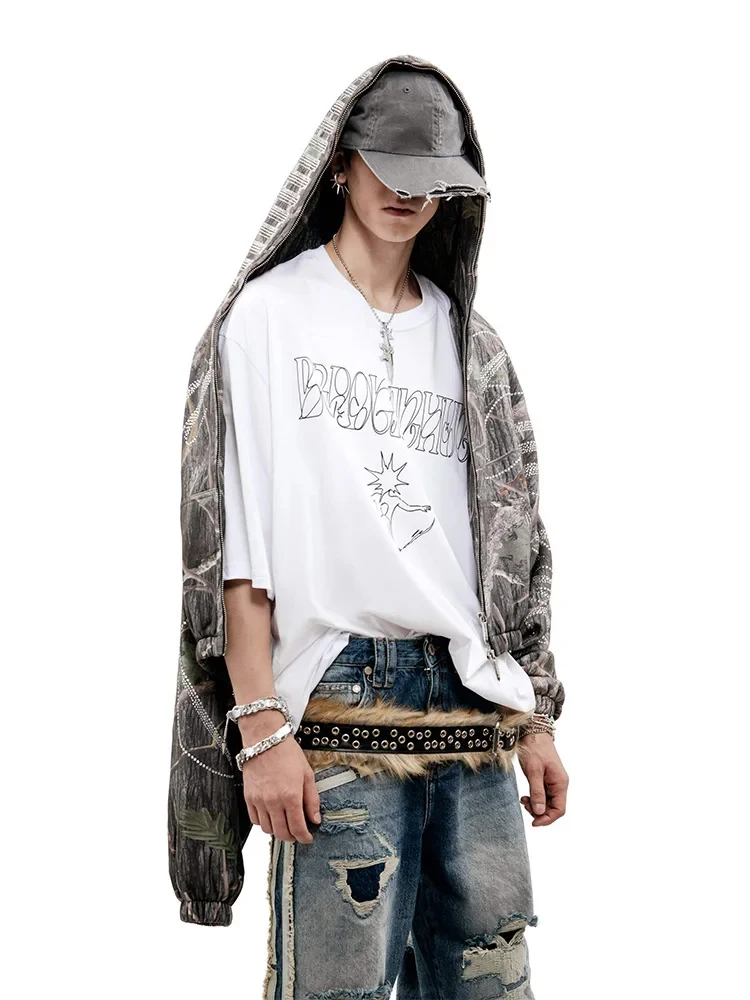 Men Tshirt Short Sleeves Tee Y2k Взросление Tour Graphic 100% Cotton Oversized Tops  Streetwear Harajuku Vintage Unisex Clothing