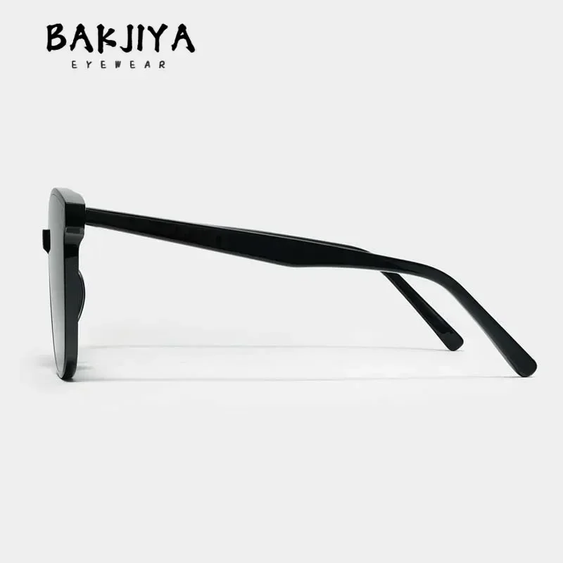 BAKJIYA New Fashion Men and Women Senior Acetate Sunglasses Luxury Designer Trend Style Outdoor UV400 Eye Protection Sun Glasses