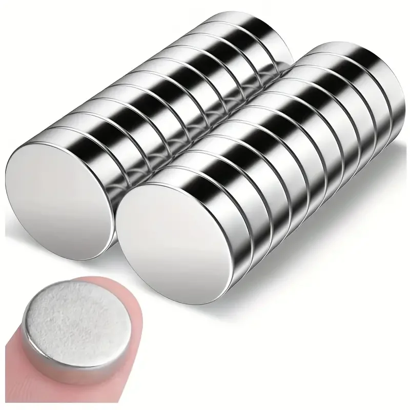 0.47 Inch D X 1/8 Inch H (12x3 Mm) Strong Rare Earth Magnets, Small Round Fridge Magnets For Whiteboard, Heavy Neodymium Magnets