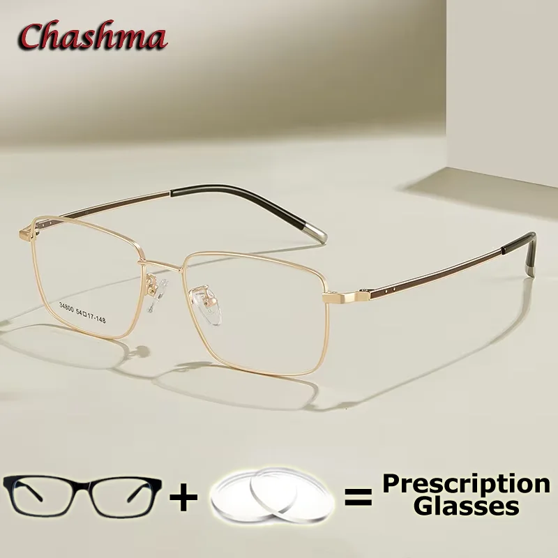 Chashma Prescription Glasses Optical Myopia Presbyopia Anti Blue Computer Progressive Eyewear Varifocal Frames Man Spectacles