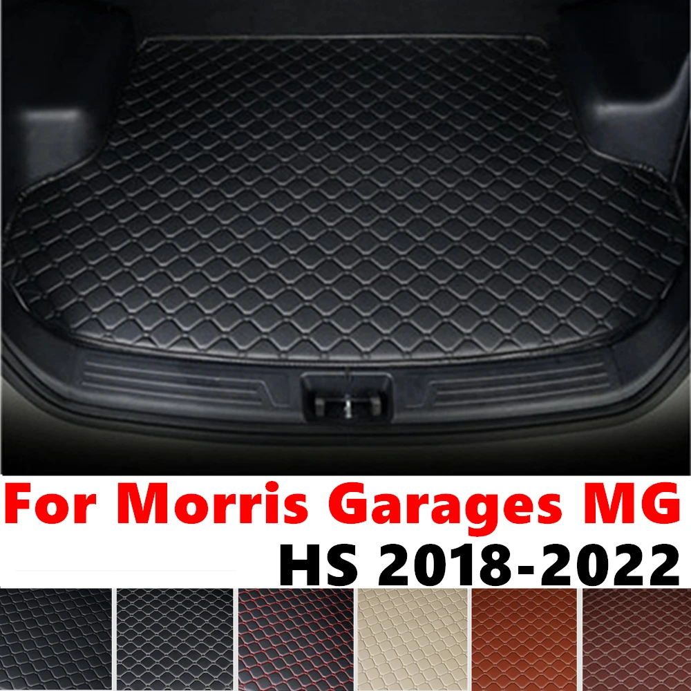 Car trunk mat for Morris Garages MG HS 2022 2021 20 2019 2018 Rear Cargo Liner Cover Interior Accessories Tail Boot luggage Pad