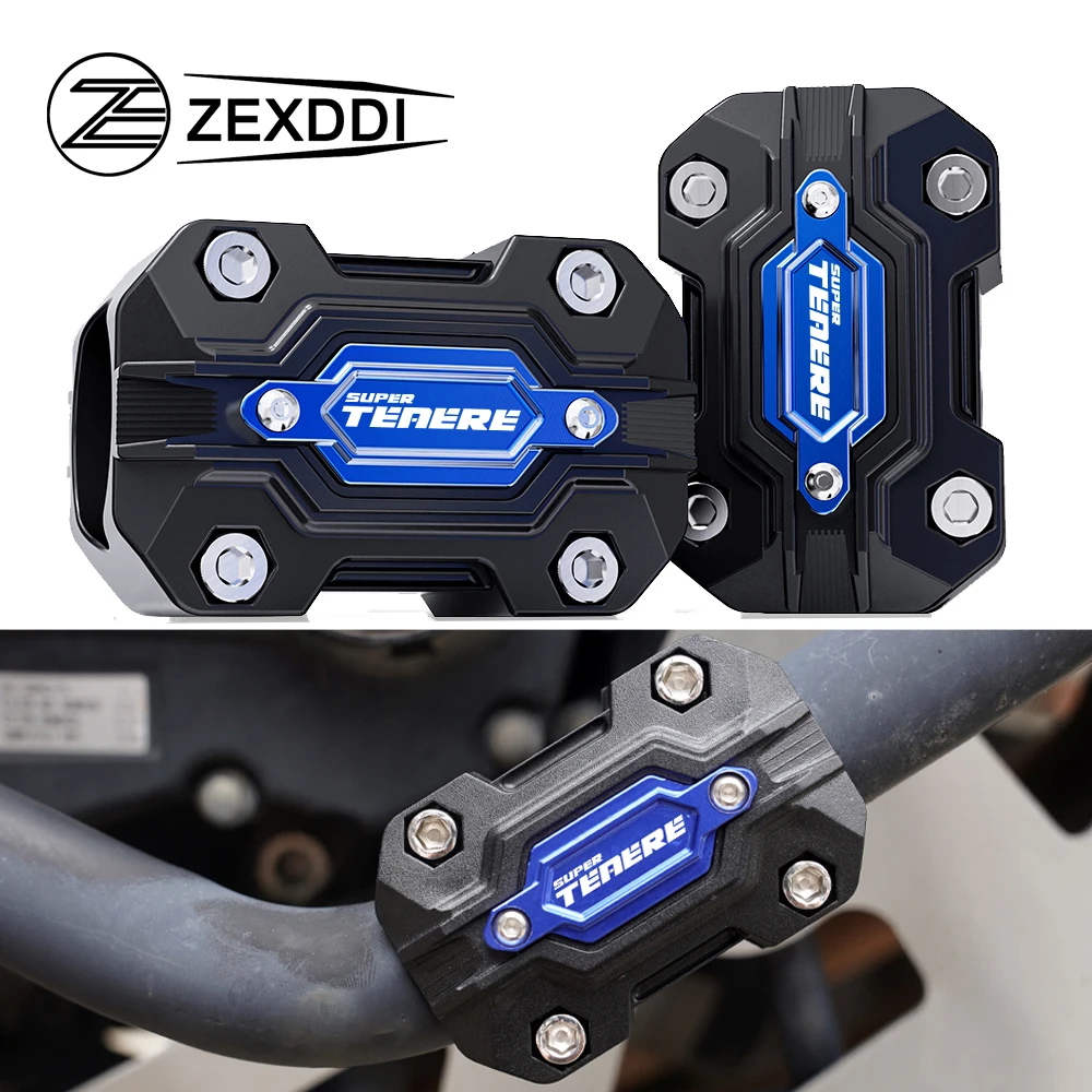 For YAMAHA Tenere 700 Super Tenere 1200 XT1200Z Super Tenere ES CNC Motorcycle Engine Guard Bumper Block Crash Bar Protection