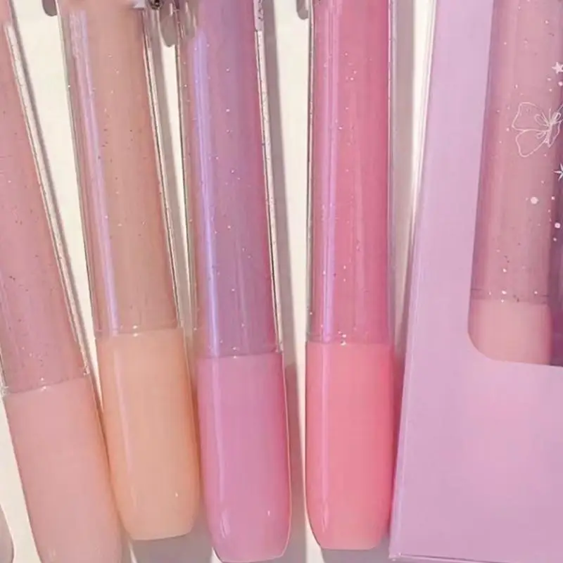 D5BB 4pcs متلألئة قلم تمييز قلم مقلوب نصيحة سريعة الجفاف لعلامة مخطط دفتر ملاحظات التمييز تسليط الضوء