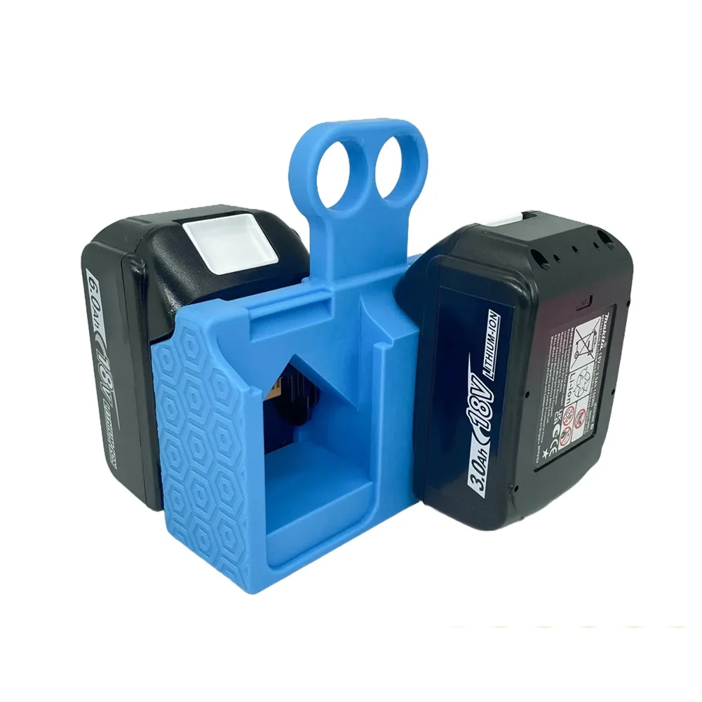 

Держатель для батарей из АБС-пластика для батарей 14 В 18 В Удобное решение для хранения батарей для верстаков, гаражей и транспортных средств