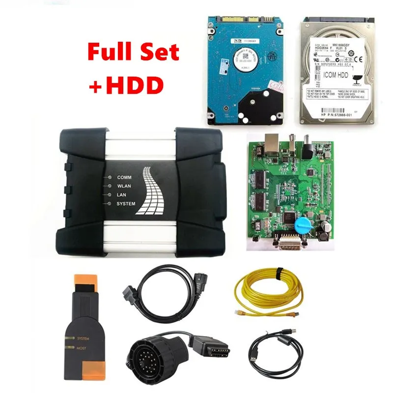 Professionele ICOM VOLGENDE WIFI voor BMW ICOM-NEXT A2 + B + C ICOM A2 Diagnostische Programmeur voor BMW ICOM A2 Alle Serie WIFI Codering