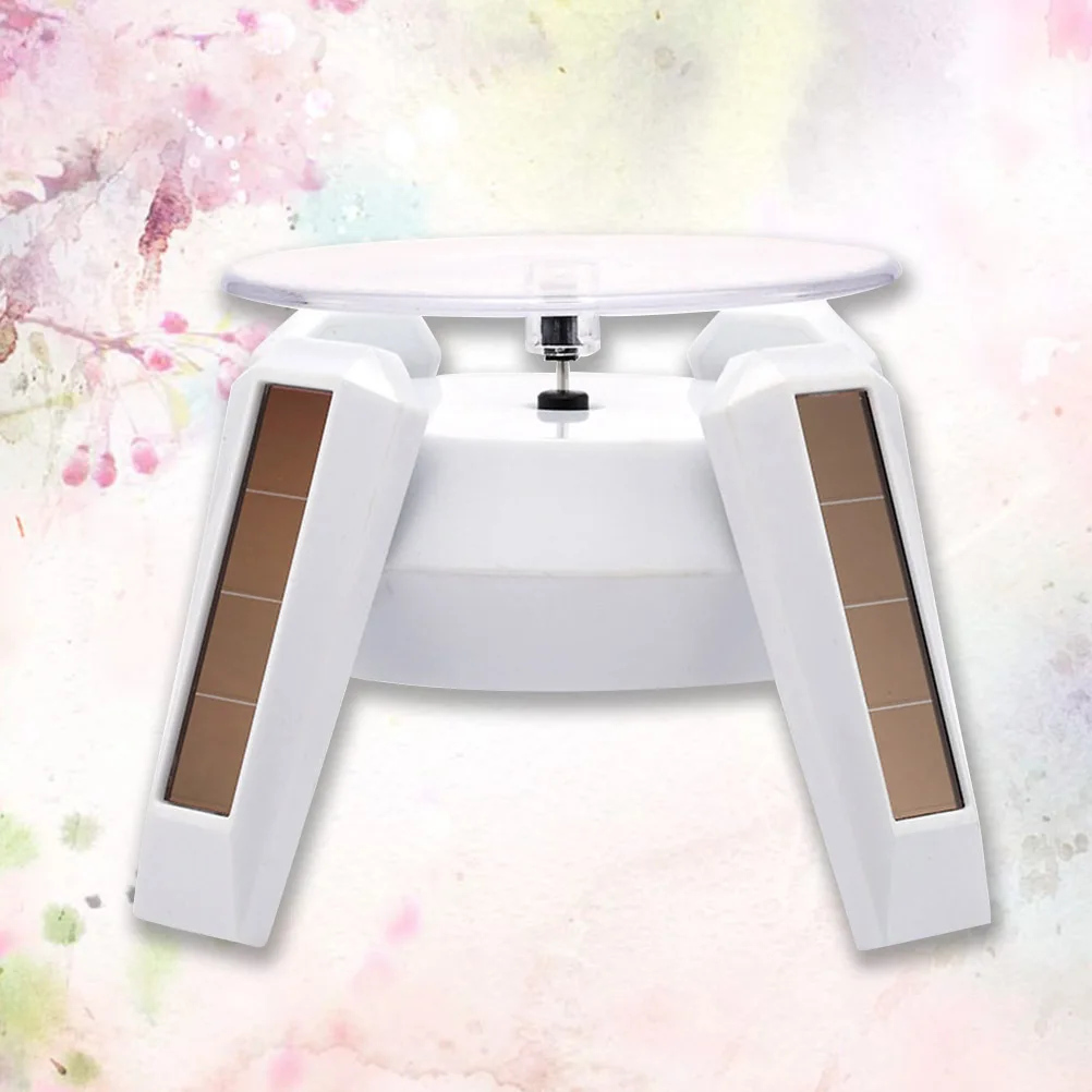 

1Pcs Multi-Purpose Rotating Jewelry Display Stand Durable ABS Turntable Holder for Watches Earrings Home Store