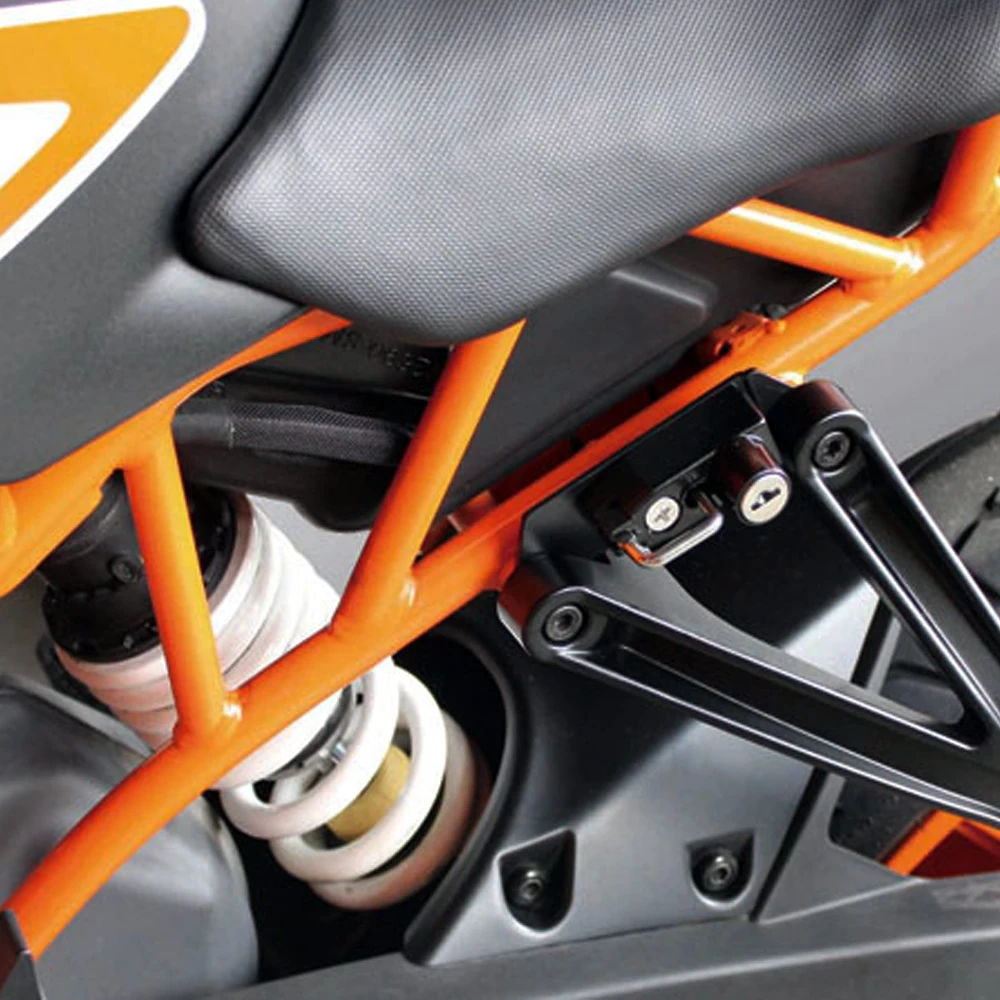 オートバイヘルメットロック、ktm rc125/390、2014〜2020 rc250 2015〜2020