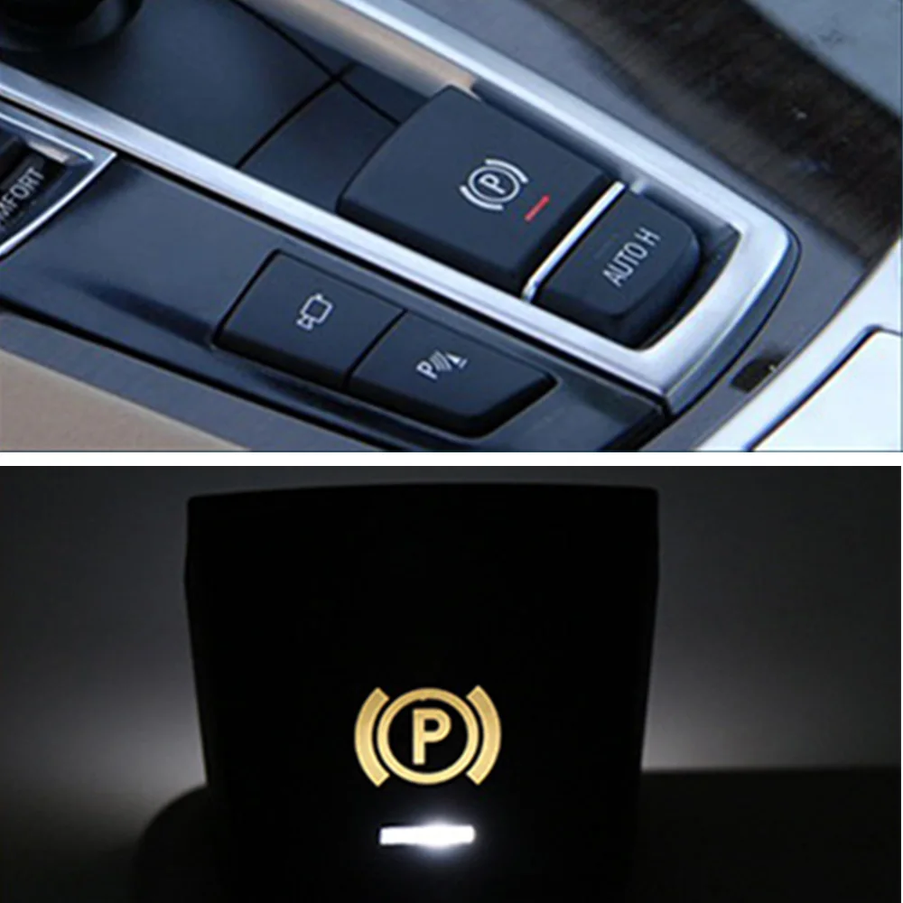 

Надежная кнопка переключения ручного тормоза из АБС-пластика для BMW 5 серии 7 серии 520 523 F10 F18 F02 Идеальная замена!