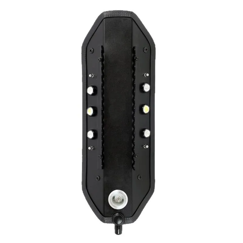 Burst Arm Shield Multi-function Attack and Defense Integrated Small Shield Metal Aluminum Alloy Arm Guard Security Patrol