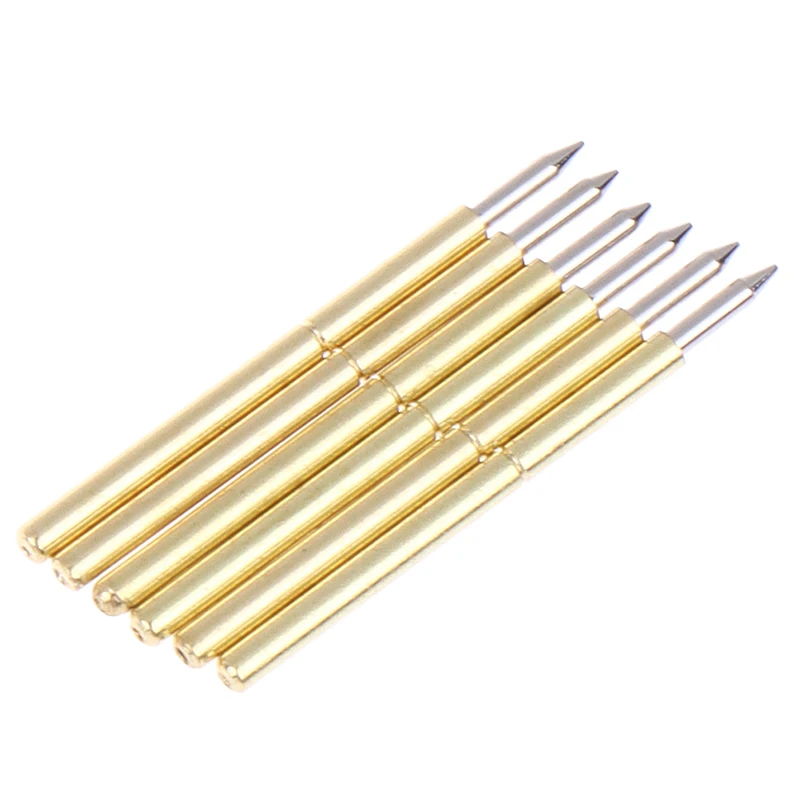 100PCS Dia 1.02MM Length 15.85MM Spring Test Probe Pogo Pin Tool P75-B1