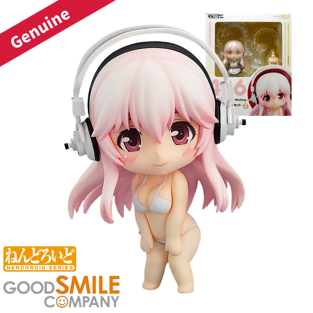 

Оригинальные фигурки Good Smile Company Nendoroid (акционные/коллекционные) # 436) SoniAni: Фигурка Супер Сонико из аниме-сериала Sonico Working Set
