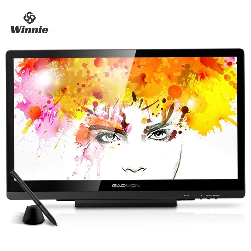 Gaomon Gm185 Digital Screen Windows Mac Compatibility 8192 Level Pressure Sensation 72% Color Gamut 19.5 Inches Digital Screen