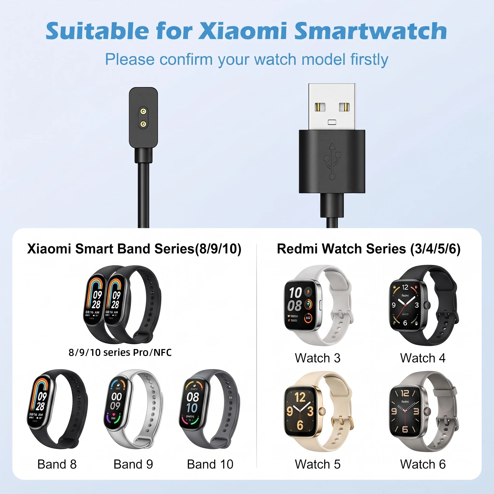 For Xiaomi Mi Band 10 9 8 Pro - огляд і ціна Android Smartwatch Accessories