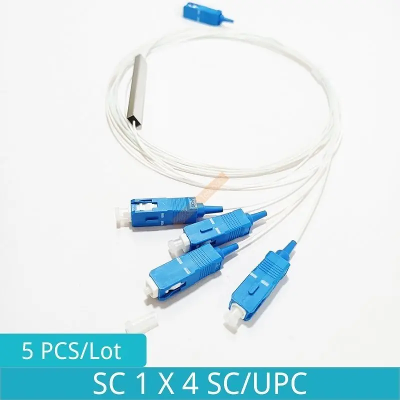 1x4-sc-upc-plc-splitter-sm-single-mode-09mm-1m-ftth-fiber-optic-splitter-g657a1-lszh-pvc