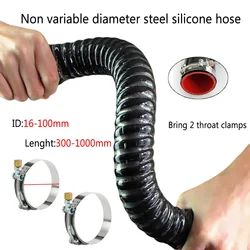 Constant diameter Intercooler Silicone Tube Rubber Joiner Pipe Radiator Silicone Tube Supercharger Pipe Universal 16-110mm