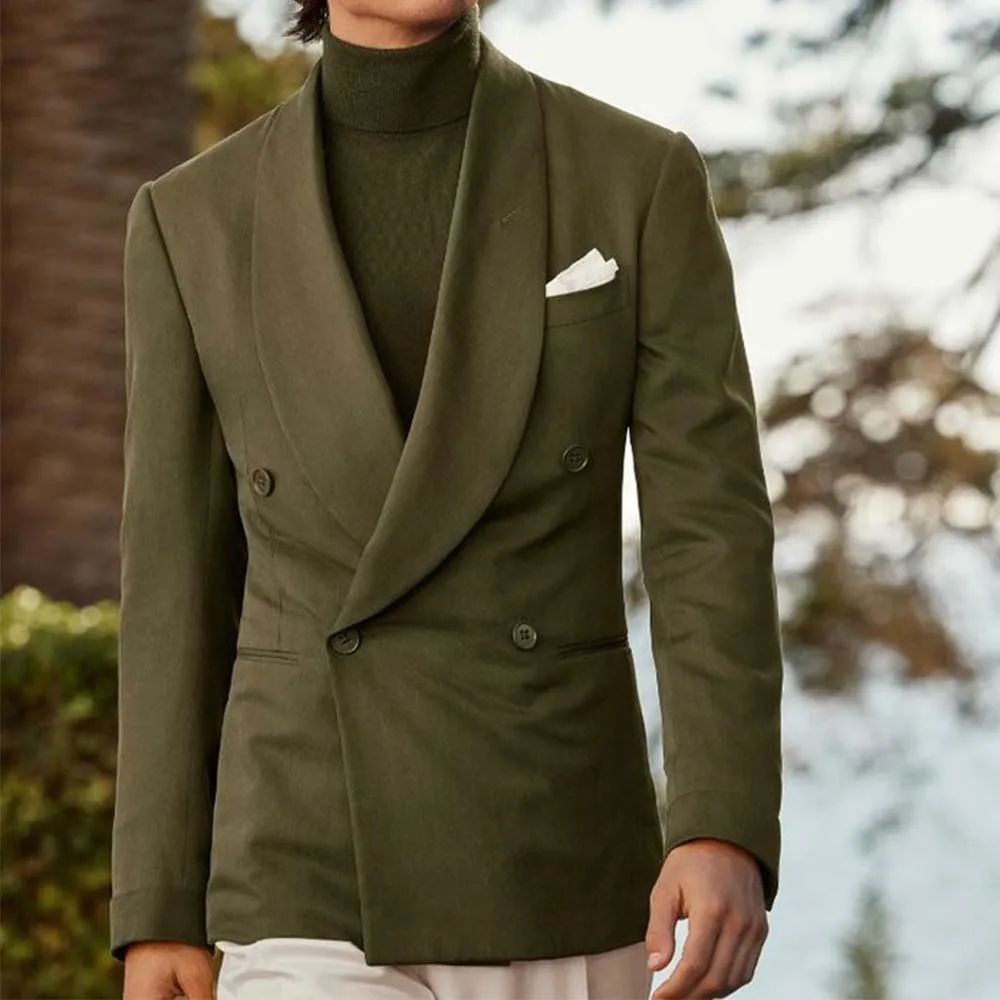 

Suit Jackets Man Men's Jacket Double Breasted Slim Jacket Men's Lapel Casual Fashion Jacket New in Suits & Blazers Outerwear