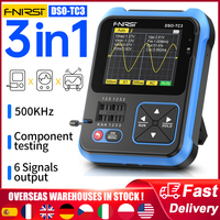 FNIRSI DSO-TC3 Digital Oscilloscope Transistor Tester Signal Generator 10MS/s Sample Rate 3in1 Multifunction Electronics Tester