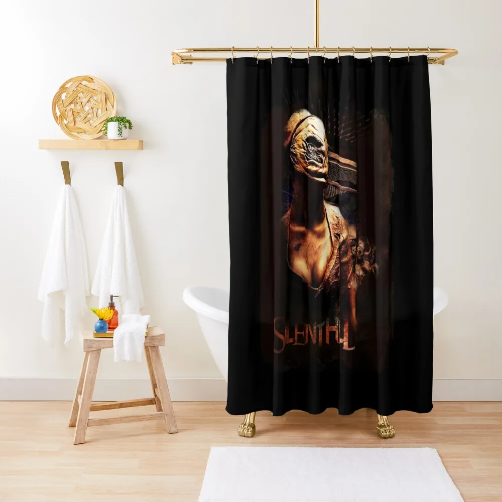 

Silent Hill Shower Curtain Bathroom And Shower Products Bathroom And Shower Waterproof And Anti-Mold Curtain