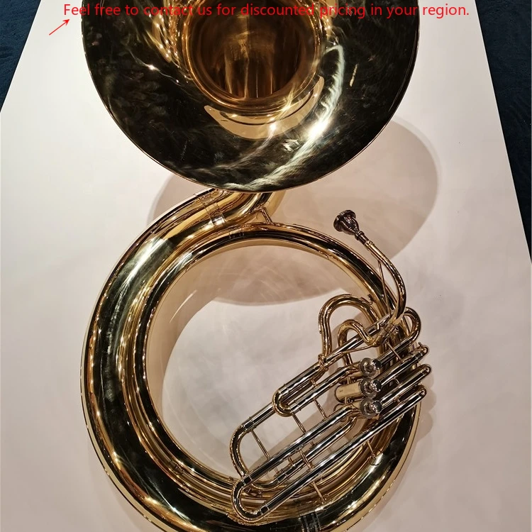 Bb Key Sousaphone Professional Model All Body Brass CRSP-202