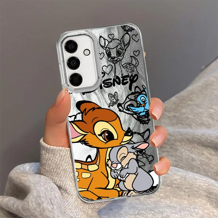 Custodia posteriore Phoen per Samsung Galaxy A24 A35 A36 A13 A14 A55 A33 A34 A26 A23 A21s A51 A52 A15 A16 Disney Bambi Deer