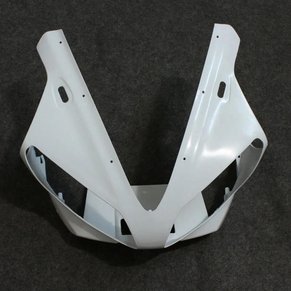 Motorcycle Unpainted Upper Front Cowl Nose Fairing Injection Moulded Fit for YAMAHA YZF R1 2000 - 2001