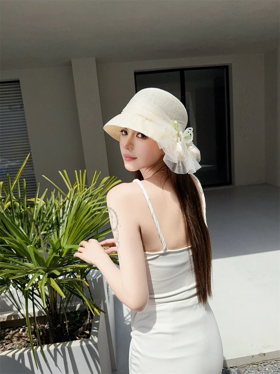 creampp-original-lightweight-ultra-thin-linen-sunshade-hat-with-tulip-bead-flowers-wide-eyelike-gauze-cap-summer-fashion-acce