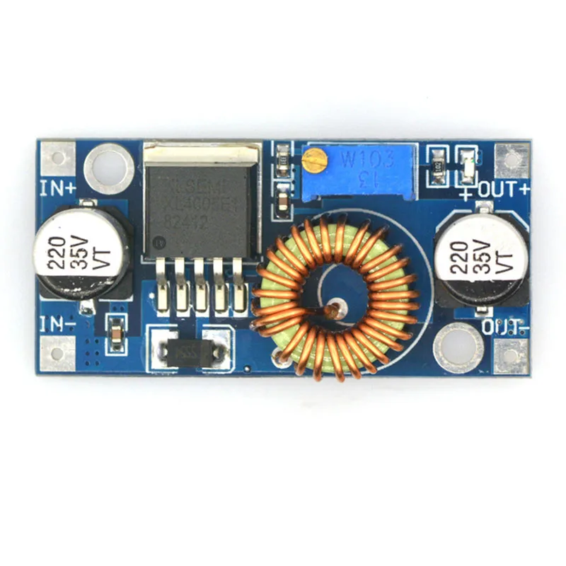 XL4005 XL4015 DSN5000 Beyond LM2596 DC-DC adjustable step-down 5A 75W power Supply module Large current Large power