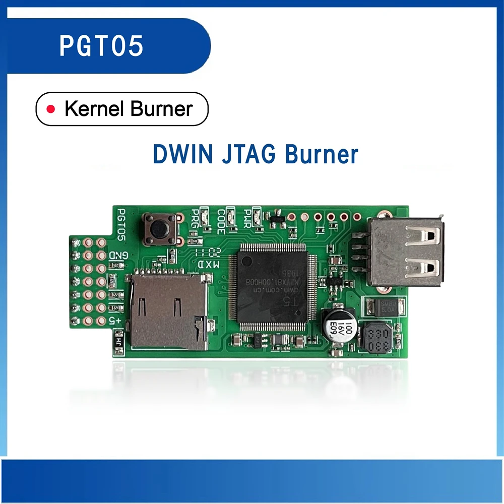 DWIN PGT05 JTAG Burner Recorder Use for HMI LCD TFT Module Display Smar Sceen Touch Pannel