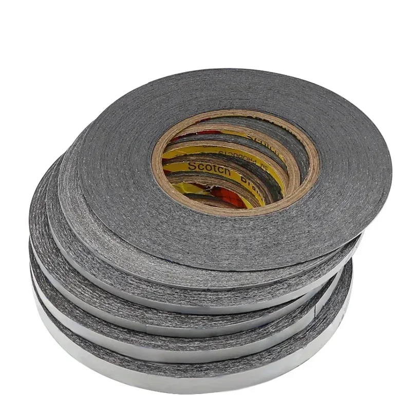 50meters Mobile Phone Repair Double Side Tape Black 3M Sticker Double Side Adhesive Tape Fix For Cellphone Touch Screen LCD