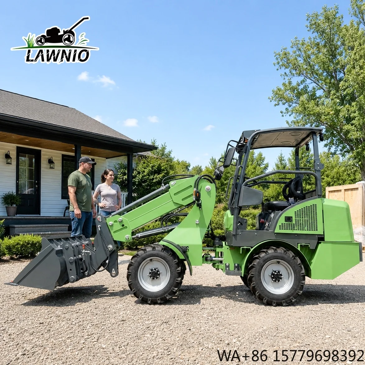 Free Shipping Telescopic Arm Loader  0.45m³ Bucket Capacity Flexible Steering for Stockyard Handling Telescopic Loader